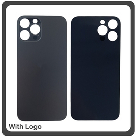 HQ OEM &Sigma;&upsilon;&mu;&beta;&alpha;&tau;ό &Gamma;&iota;&alpha; Apple iPhone 12 Pro Max, iPhone 12Pro Max (A2411, A2342, A2410, A2412, iPhone13,4) Premium Aftermarket Rear Back Battery Cover with Camera Big Hole &Pi;ί&sigma;&omega; &Kappa;ά&lambda;&upsilon;&mu;&mu;&alpha; &Pi;&lambda;ά&tau;&eta; &Kappa;&alpha;&pi;ά&kappa;&iota; &Mu;&pi;&alpha;&tau;&alpha;&rho;ί&alpha;&sigmaf; Graphite &Mu;&alpha;ύ&rho;&omicron; (Premium A+​)