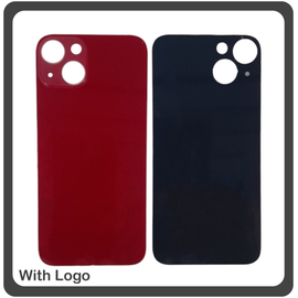 HQ OEM &Sigma;&upsilon;&mu;&beta;&alpha;&tau;ό &Mu;&epsilon; Apple iPhone 13, iPhone13 (A2633, A2482, A2631, A2634, A2635, iphone14,5) Premium Aftermarket Rear Back Battery Cover with Camera Big Hole &Pi;ί&sigma;&omega; &Kappa;ά&lambda;&upsilon;&mu;&mu;&alpha; &Pi;&lambda;ά&tau;&eta; &Kappa;&alpha;&pi;ά&kappa;&iota; &Mu;&pi;&alpha;&tau;&alpha;&rho;ί&alpha;&sigmaf; Red &Kappa;ό&kappa;&kappa;&iota;&nu;&omicron; (Premium A+​)