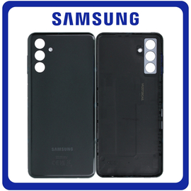 Γνήσια Original Samsung Galaxy A04S (SM-A047F, SM-A047F/DS) Rear Back Battery Cover Πίσω Κάλυμμα Καπάκι Πλάτη Μπαταρίας Black Μαύρο GH82-29480A (Service Pack By Samsung)