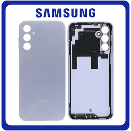 Γνήσια Original Samsung Galaxy A14 4G, (SM-A145F, SM-A145F/DSN) Rear Back Battery Cover Πίσω Κάλυμμα Καπάκι Πλάτη Μπαταρίας Silver Ασημί GH81-23537A​ (Service Pack By Samsung)