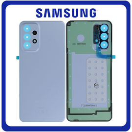 Γνήσια Original Samsung Galaxy A23 (SM-A235F, SM-A235F/DS), A23 5G (SM-A236U, SM-A236U1) Rear Back Battery Cover Πίσω Κάλυμμα Καπάκι Πλάτη Μπαταρίας Awesome Blue Μπλε GH82-29489C (Service Pack By Samsung)