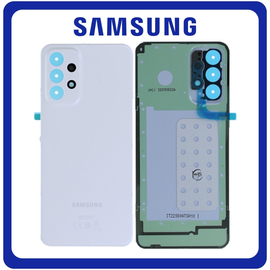 Γνήσια Original Samsung Galaxy A23 (SM-A235F, SM-A235F/DS), A23 5G (SM-A236U, SM-A236U1) Rear Back Battery Cover Πίσω Κάλυμμα Καπάκι Πλάτη Μπαταρίας Awesome Awesome White Άσπρο GH82-29489B (Service Pack By Samsung)