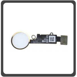 iPhone 7/7 Plus Κεντρικό Κουμπί Home Button + Flex Cable Gold
