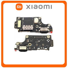 HQ OEM Συμβατό Με Xiaomi Poco F2 Pro (M2004J11G) Καλωδιοταινία Φόρτισης SUB Charging Board (Charge Connector Dock Flex) + Mic Μικρόφωνο (Premium A+)