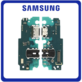 Γνήσια Original Samsung Galaxy A04S (SM-A047F, SM-A047F/DS) USB Type-C Charging Dock Connector Flex Sub Board, Καλωδιοταινία Υπό Πλακέτα Φόρτισης + Microphone Μικρόφωνο + Audio Jack Θύρα Ακουστικών GH96-15280A (Service Pack By Samsung)