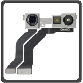 Γνήσια Original For iPhone 13 Mini, iPhone 13Mini (A2628, A2481) Front Selfie Camera Flex Μπροστινή Κάμερα 12 MP, f/2.2, 23mm (wide), 1/3.6" Pulled
