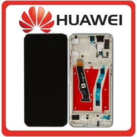 HQ OEM For Huawei P Smart Pro, Y9S (STK-L21), IPS LCD Display Screen Assembly Οθόνη + Touch Screen Digitizer Μηχανισμός Αφής + Frame Bezel Πλαίσιο Σασί Breathing Crystal (Premium A+)