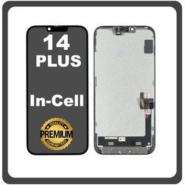 HQ OEM Συμβατό Με Apple iPhone 14 Plus, iPhone 14+ (A2886, A2632), In-Cell LCD Display Screen Assembly Οθόνη + Touch Screen Digitizer Μηχανισμός Αφής Black Μαύρο (Premium A+)