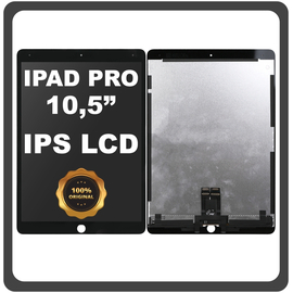 Γνήσια Original Apple iPad Pro 10.5 (2017) (A1701, A1709) IPS LCD Display Screen Assembly Οθόνη + Touch Screen Digitizer Μηχανισμός Αφής Space Gray Μαύρο