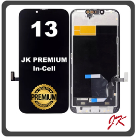 HQ OEM Συμβατό Με Apple iPhone 13, iPhone13 (A2633, A2482, A2631) JK Premium In-Cell LCD Display Screen Assembly Οθόνη + Touch Screen Digitizer Μηχανισμός Αφής Black Μαύρο (Grade AAA)
