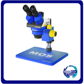 MECHANIC Binocular Trinocular Stereo Microscopio 6-45X Continuous Zoom Βιομηχανικό Μικροσκόπιο MOS300-B11 Για Επισκευή Κινητού Τηλεφώνου