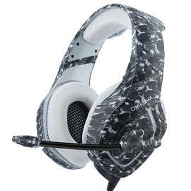 Ακουστικά Onikuma k1-b, για pc, Μικρόφωνο, 3.5mm, Μαύρο - 20682