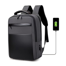 Laptop Backpack no Brand bp-12, 15.6", Μαυρο - 45301