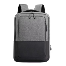 Laptop Backpack no Brand bp-24, 15.6", Γκρί - 45304