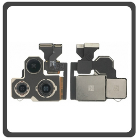 Γνήσια Original For Apple iPhone 13 Pro (A2638, A2483), iPhone 13 Pro Max (A2643, A2484) Main Rear Back Camera Module Flex Πίσω Κεντρική Κάμερα 12+12+12 Pulled