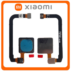 Γνήσια Original Xiaomi Mi Max 3, Mi Max3 (M1810E5A) Fingerprint Flex Sensor Αισθητήρας Δακτυλικού Αποτυπώματος Blue Μπλε (Service Pack By Xiaomi)