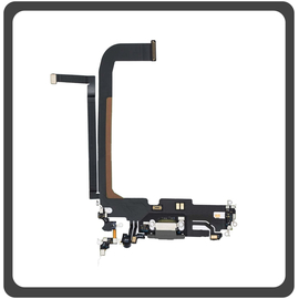 &Gamma;&nu;ή&sigma;&iota;&alpha; Original Apple iPhone 13 Pro Max (A2643, A2484, A2641) Swap Charging Dock Connector Lightning Flex &Kappa;&alpha;&lambda;&omega;&delta;&iota;&omicron;&tau;&alpha;&iota;&nu;ί&alpha; &Kappa;&omicron;&nu;έ&kappa;&tau;&omicron;&rho;&alpha;&sigmaf; &Phi;ό&rho;&tau;&iota;&sigma;&eta;&sigmaf; + Microphone &Mu;&iota;&kappa;&rho;ό&phi;&omega;&nu;&omicron; Graphite &Mu;&alpha;ύ&rho;&omicron;