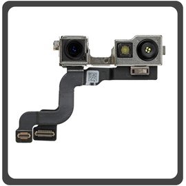 Original Apple iPhone 14 Plus, iPhone 14+ (A2886, A2632, A2885) Front Selfie Camera Flex Μπροστινή Κάμερα 12 MP, f/1.9, 23mm (wide), 1/3.6" + Proximity Sensor Flex Pulled