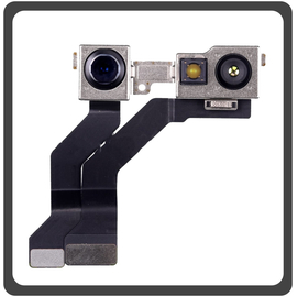 Γνήσια Original For Apple iPhone 13, iPhone13 (A2643, A2484), Front Selfie Camera Flex 12 MP, f/2.2, 23mm (wide), 1/3.6" + Proximity Sensor Flex Pulled