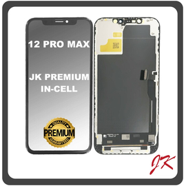 HQ OEM Συμβατό Με Apple iPhone 12 Pro Max (A2411, A2342, A2410, A2412) JK Premium In-Cell LCD Display Screen Assembly Οθόνη + Touch Screen Digitizer Μηχανισμός Αφής Black Μαύρο (Premium A+)