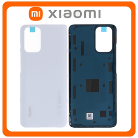Γνήσια Original Xiaomi Redmi Note 10S (M2101K7BG, M2101K7BI) Rear Back Battery Cover Πίσω Καπάκι Πλάτη Μπαταρίας Pebble White Άσπρο 55050000Z39T​ (Service Pack By Xiaomi)