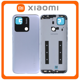 Γνήσια Original Xiaomi Redmi 10A (220233L2C, 220233L2G) Rear Back Battery Cover Πίσω Καπάκι Πλάτη Μπαταρίας Slate Grey Ασημί 55050001YF9T (Service Pack By Xiaomi)