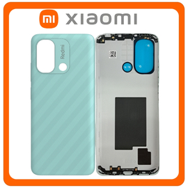 Γνήσια Original Xiaomi Redmi 12C, Redmi12C (22120RN86G, 22120RN86I) Rear Back Battery Cover Πίσω Καπάκι Πλάτη Μπαταρίας Mint Green Πράσινο (Service Pack By Xiaomi)