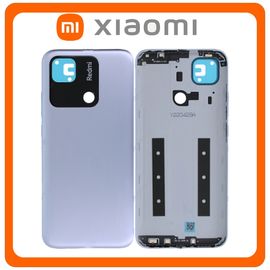 HQ OEM Συμβατό Με Xiaomi Redmi 10A (220233L2C, 220233L2G) Rear Back Battery Cover Πίσω Καπάκι Πλάτη Μπαταρίας Slate Grey Ασημί​ (Grade AAA)