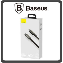 Baseus Braided USB 2.0 Cable USB-C male-USB-C male 100w Black Μαύρο 2m (CATWJ-A01)
