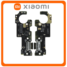 HQ OEM Συμβατό Για Xiaomi Poco M3 Pro 5G, Poco M3Pro 5G (M2103K19PG, M2103K19PI) USB Type-C Charging Dock Connector Flex Sub Board, Καλωδιοταινία Υπό Πλακέτα Φόρτισης + Microphone Μικρόφωνο (Grade AAA+++)