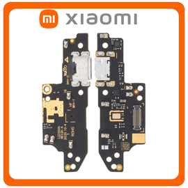 Γνήσια Original Xiaomi Redmi 10A (220233L2C, 220233L2G) Micro USB Charging Dock Connector Flex Sub Board, Καλωδιοταινία Υπό Πλακέτα Φόρτισης + Microphone Μικρόφωνο 560002C3L200 (Service Pack By Xiaomi)