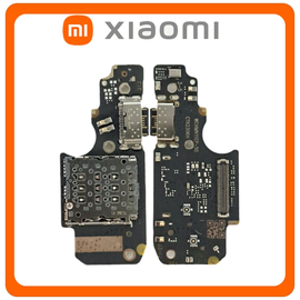 HQ OEM Συμβατό Με Xiaomi Redmi Note 11 Pro 4G (2201116TG, 2201116TI), Redmi Note 11 Pro 5G (21091116I, 2201116SG) USB Type-C Charging Dock Connector Flex Sub Board, Καλωδιοταινία Υπό Πλακέτα Φόρτισης + Microphone Μικρόφωνο (Premium A+​)