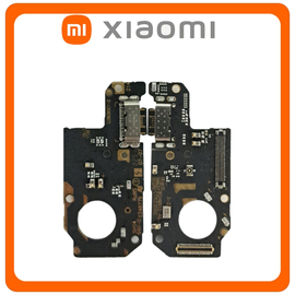 HQ OEM Συμβατό Xiaomi Redmi Note 12 4G (23021RAAEG, 23021RAA2Y) USB Type-C Charging Dock Connector Flex Sub Board, Καλωδιοταινία Υπό Πλακέτα Φόρτισης + Microphone Μικρόφωνο (Grade AAA)