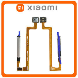 Γνήσια Original Xiaomi Redmi Note 12 5G, Redmi Note12 5G (22111317I, 22111317G) Fingerprint Sensor Flex Αισθητήρας Δαχτυλικού Αποτυπώματος Silver Ασημί (Service Pack By Xiaomi)