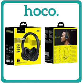 Hoco W28 Journey Ασύρματα/Ενσύρματα Over Ear Ακουστικά με 10 ώρες Λειτουργίας Black Μαύρα