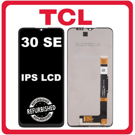 New Refurbished TCL 30 SE (6165H, 6156H1) IPS LCD Display Screen Assembly Οθόνη + Touch Screen Digitizer Μηχανισμός Αφής Space Gray Μαύρο