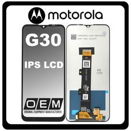 HQ OEM Συμβατό Με Motorola Moto G30 (XT2129-1, XT2129-2), IPS LCD Display Screen Assembly Οθόνη + Touch Screen Digitizer Μηχανισμός Αφής Black Μαύρο (Grade AΑA)