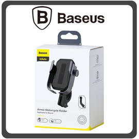 Baseus Armor Motorcycle Holder Βάση Κινητού Μοτοσυκλέτας Black Μαύρο