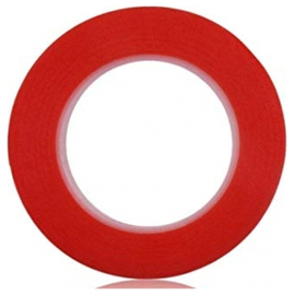 1mm Red Double Sided Adhesive Tape Αυτοκόλλητη Κόκκινη Ταινία Διπλής 'Όψεως Ανθεκτική Σε Υψηλή Θερμοκρασία