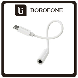 BOROFONE Αντάπτορας-Μετατροπέας USB Type-C Male Σε 3.5mm Female White Άσπρο