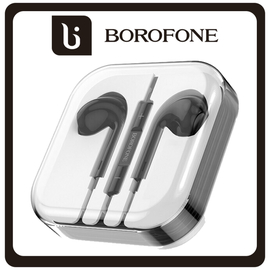 Borofone BM30 Earphone Handsfree With Mic Με Βύσμα 3.5mm Black Μαύρο