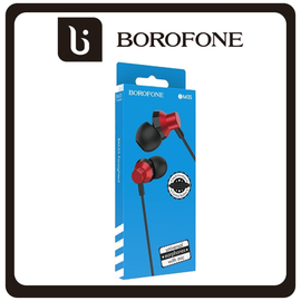 Borofone BM35 In-ear Handsfree Με Βύσμα 3.5mm Red Κόκκινο