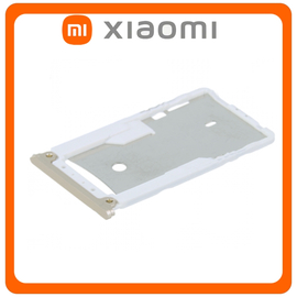 Γνήσια Original Xiaomi Redmi 4 (4X) (2016060, 2016090) SIM Card Tray + Micro SD Tray Gold Χρυσό (Service Pack By Xiaomi)