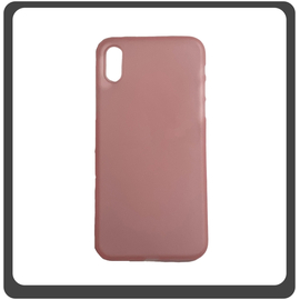 Θήκη Πλάτης - Back Cover, Silicone Σιλικόνη  Ultra Thin Feather Pink Ροζ For iPhone XS Max