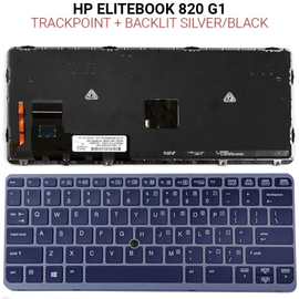 Πληκτρολόγιο hp Elitebook 820 g1 + Trackpoint + Backlit
