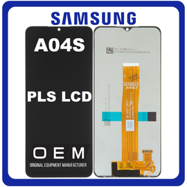 HQ OEM Συμβατό Για Samsung Galaxy A04S (SM-A047F, SM-A047F/DS) PLS LCD Display Screen Assembly Οθόνη + Touch Screen Digitizer Μηχανισμός Αφής Black Μαύρο (Grade AAA+++)