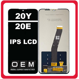 HQ OEM Συμβατό Με TCL 20Y (6156D) IPS LCD Display Screen Assembly Οθόνη + Touch Screen Digitizer Μηχανισμός Αφής Black (Grade AAA)
