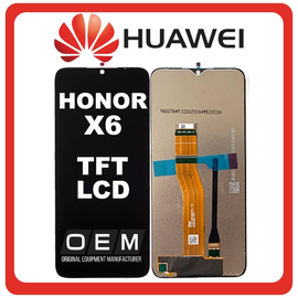 HQ OEM Συμβατό Με Huawei ​Honor X6 4G (VNE-LX1, VNE-LX2) TFT LCD Display Screen Assembly Οθόνη + Touch Screen Digitizer Μηχανισμός Αφής Black Μαύρο (Grade AAA)