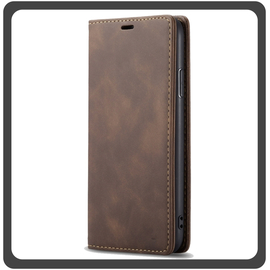 Θήκη Book, Δερματίνη Leather Print Wallet Case Brown Καφέ For iPhone 11