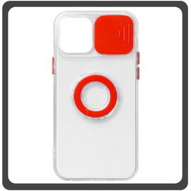 Θήκη Πλάτης - Back Cover, Silicone Σιλικόνη Dazzling Sliding Window Case Red Κόκκινο For iPhone 11 Pro